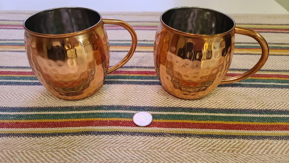 2 Copper Mugs photo 1