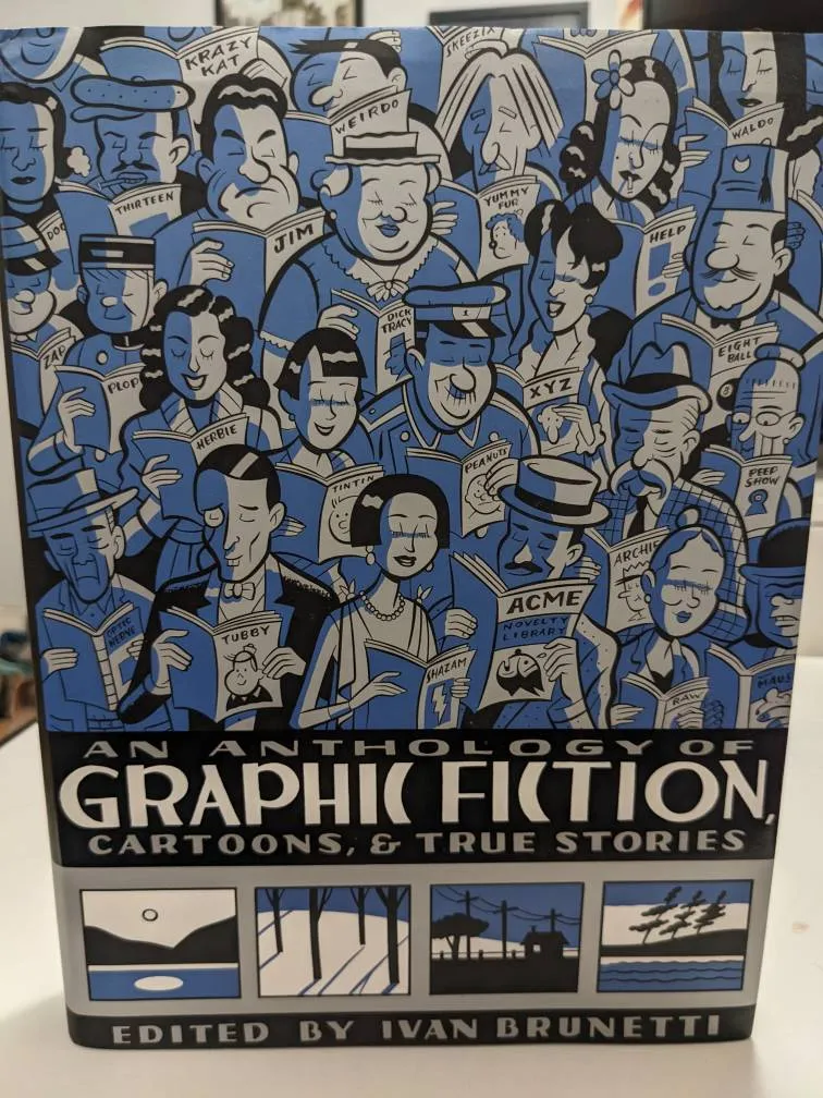 An Anthology Of Graphic Fiction, Cartoons And True Stories photo 1