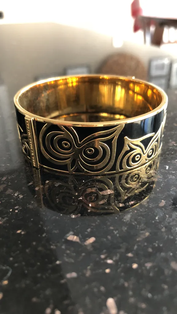 Marc By Marc Jacobs Owl Bangle With Dust Bag photo 1