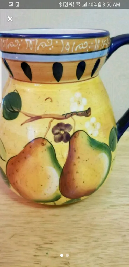 Ceramic Pitcher photo 1