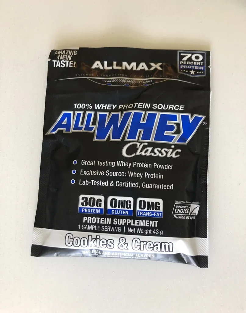 Unopened Sample Size Protein Powder photo 1