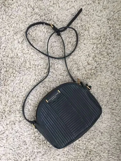 Marc By Marc Jacobs Black Quilted Lola Crossbody Purse photo 1