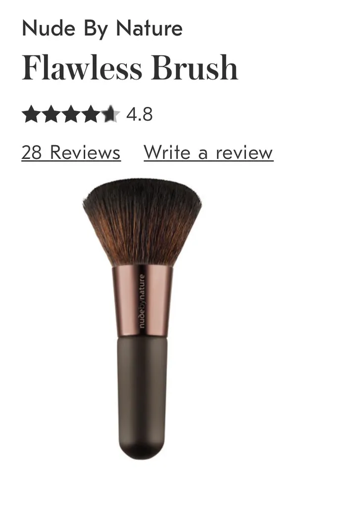 New In Package nude by Nature Flawless Brush photo 1