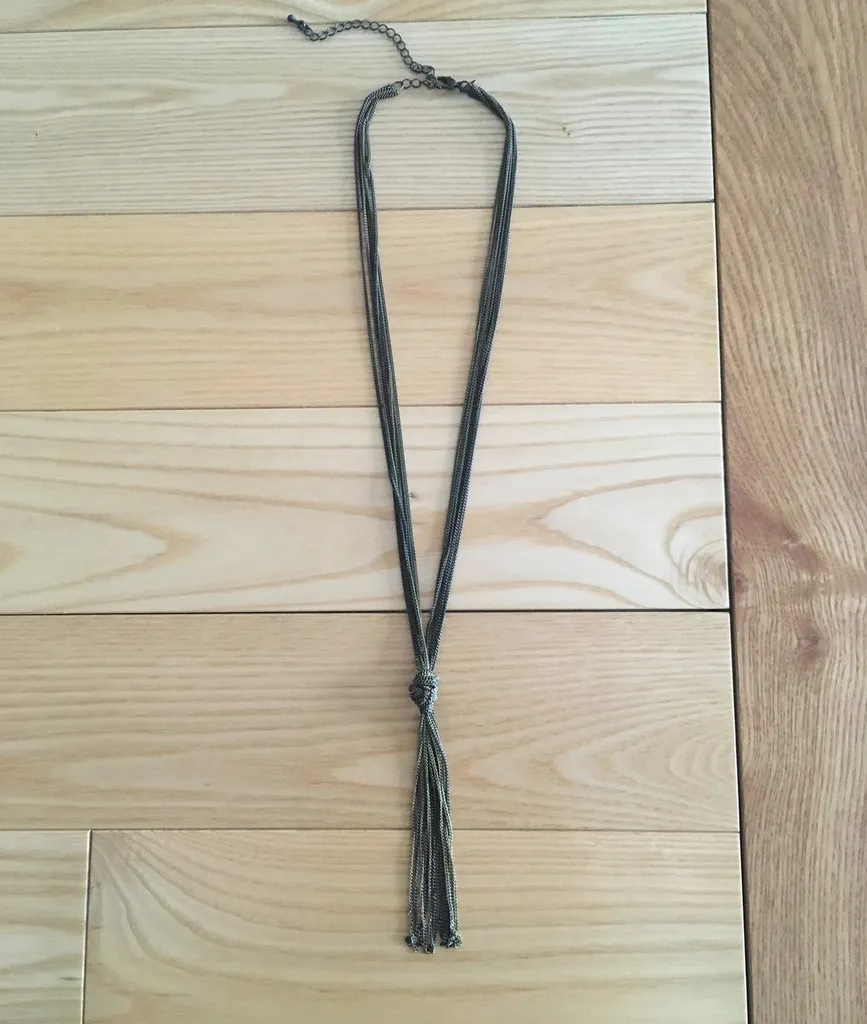 Two Toned Chain Necklace photo 1