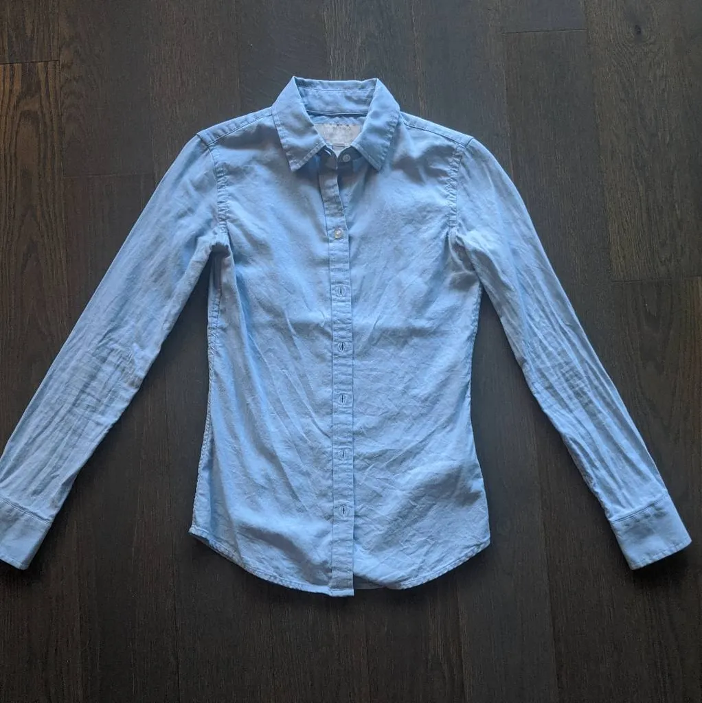 Banana Republic Oxford Shirt Light Blue photo 1