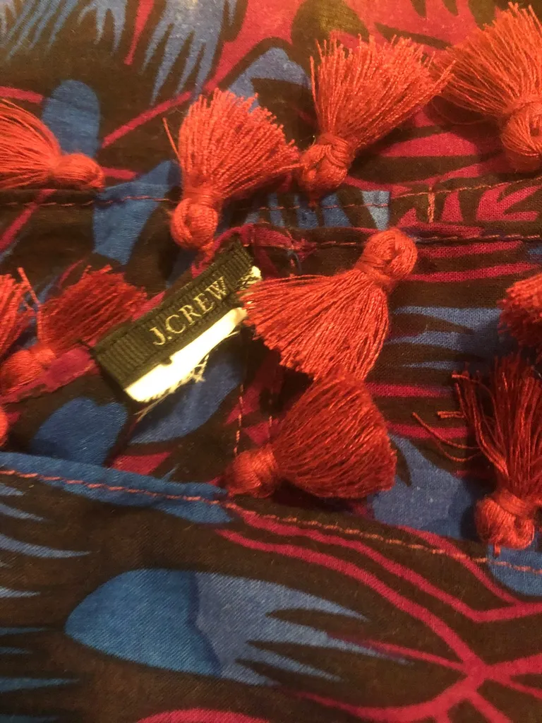 Vibrant Jcrew Circle Scarf photo 1