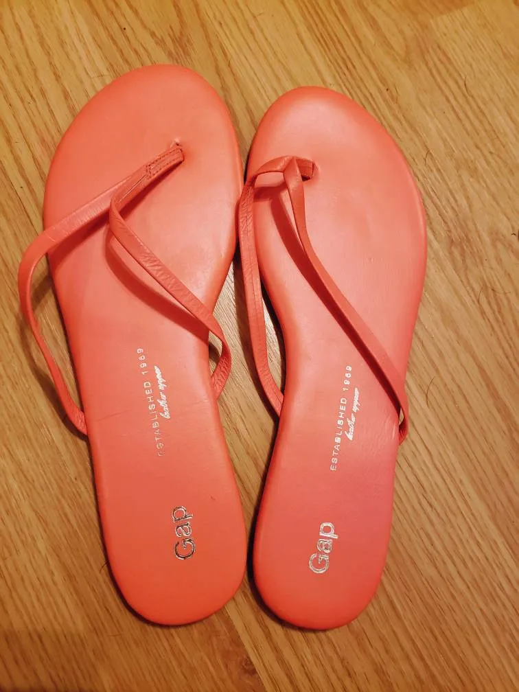 New Leather Flip Flops photo 1