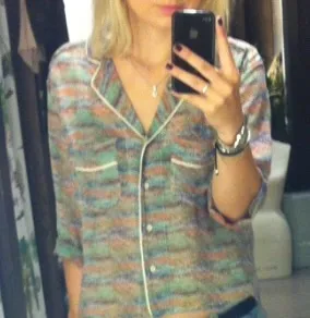 ISO Wilfred Le Fou Silk Shirt From Summer 2012 photo 1