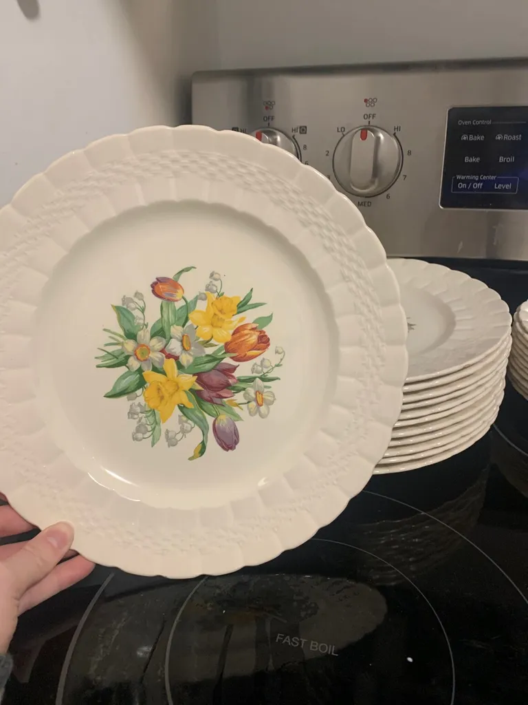 Vintage Ceramic Plate Set (40 + Plates!) photo 1