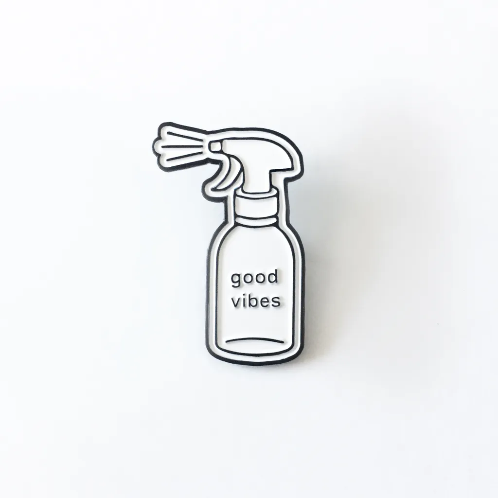 GOOD VIBES pin photo 1