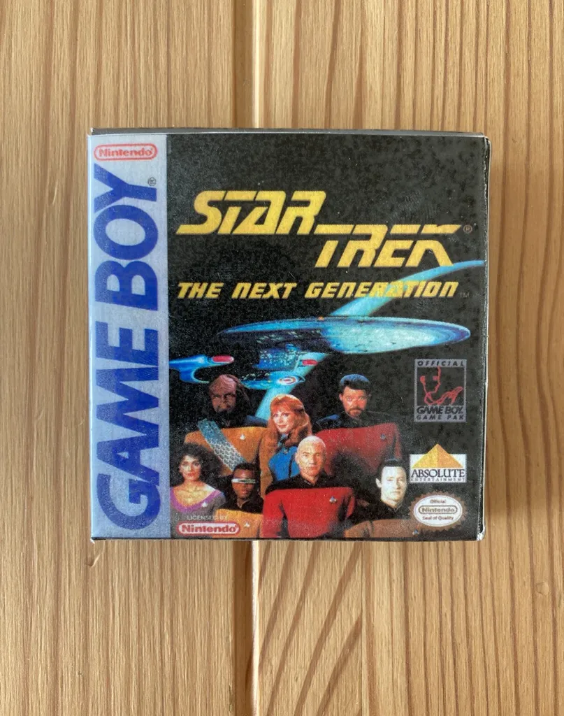 Home Made* Star Trek TNG Gameboy Display Box photo 1