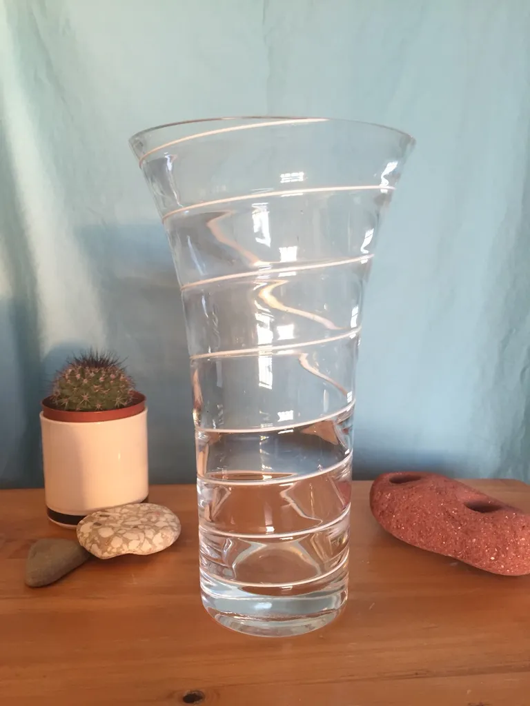 Glass Flower Vase photo 1