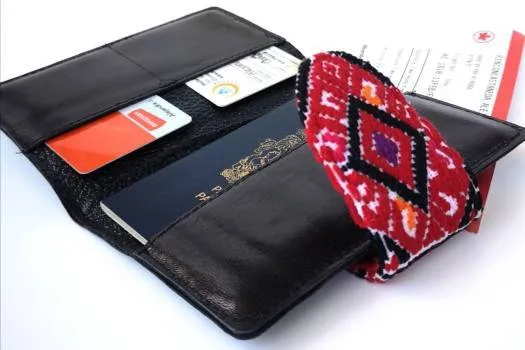 Leather Passport Holder photo 1