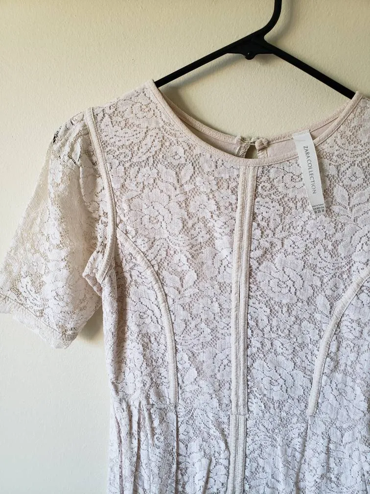 EUC Lace Zara Dress - Size Medium photo 1