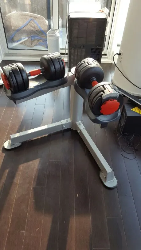 Adjustable Dumbell Set photo 1