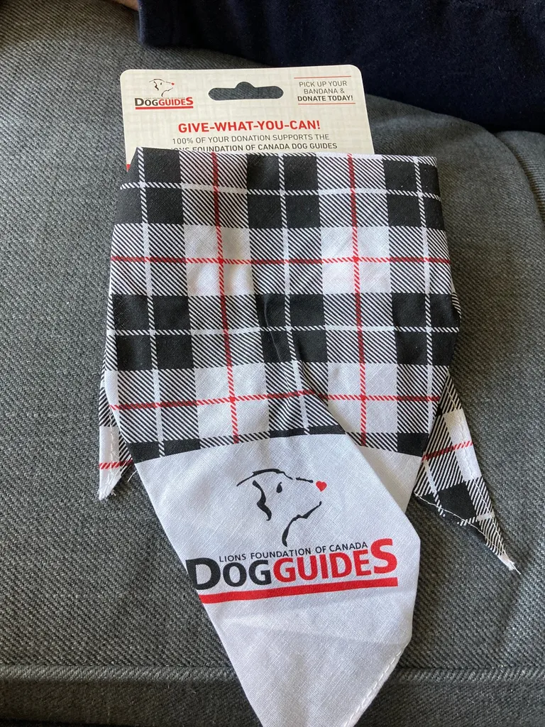 Free Dog Guides Dog Bandana (BNIP) photo 1