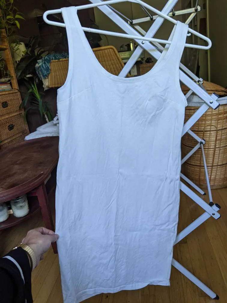 White Body-hugging Short Dress photo 1