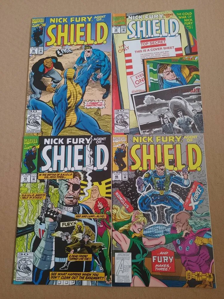 Random Marvel Comics - Nick Fury & Punisher photo 1