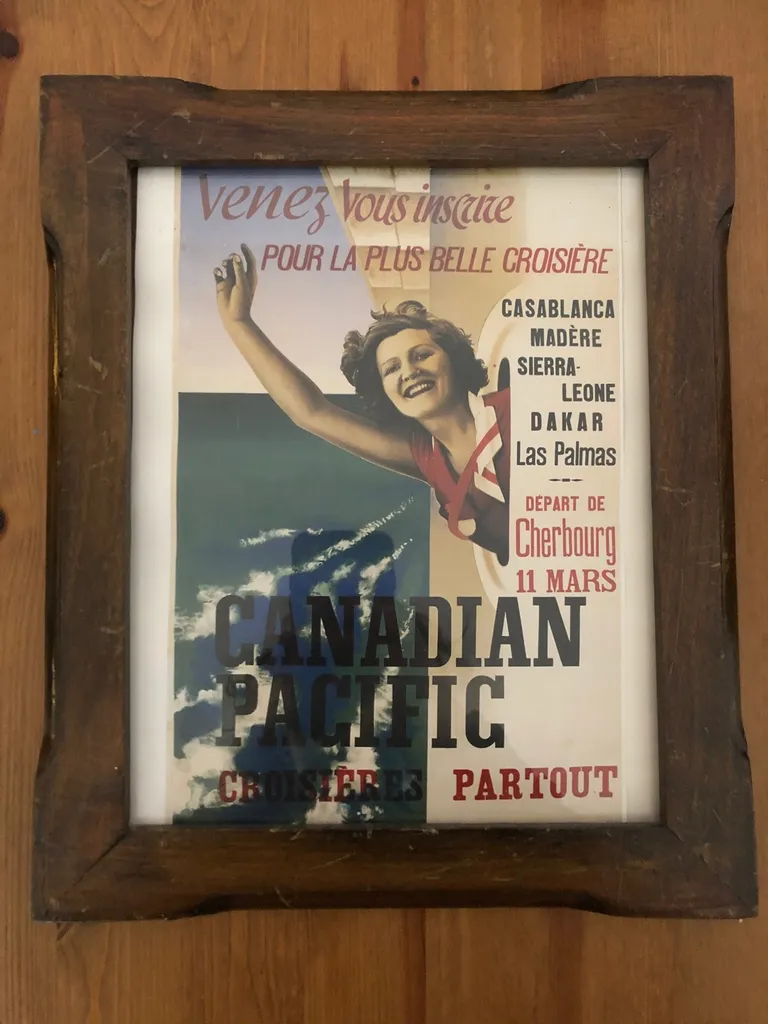 Vintage French Framed Print photo 1