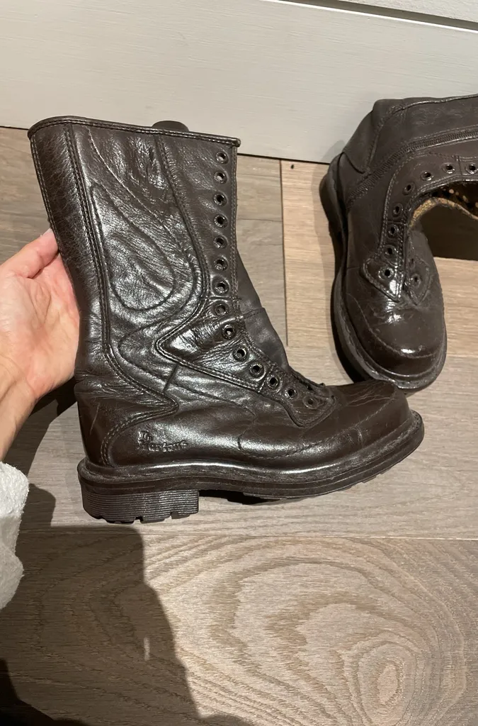 Vintage Doc Martens Chocolate Brown 6 photo 1