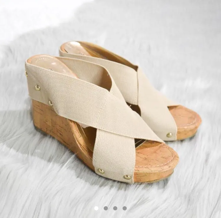 Steve Madden / Madden Girl Cork Wedges photo 1