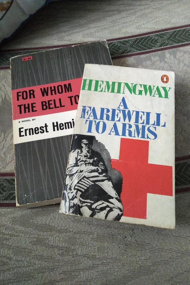 Ernest Hemingway Books: For Whom The Bell Tolls, A Farewell T... photo 1
