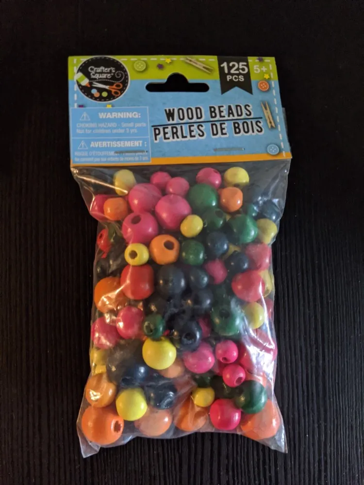 Colourful Wood Beads photo 1