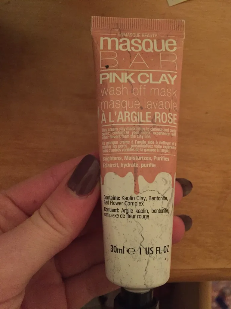 Pink Clay Face mask photo 1