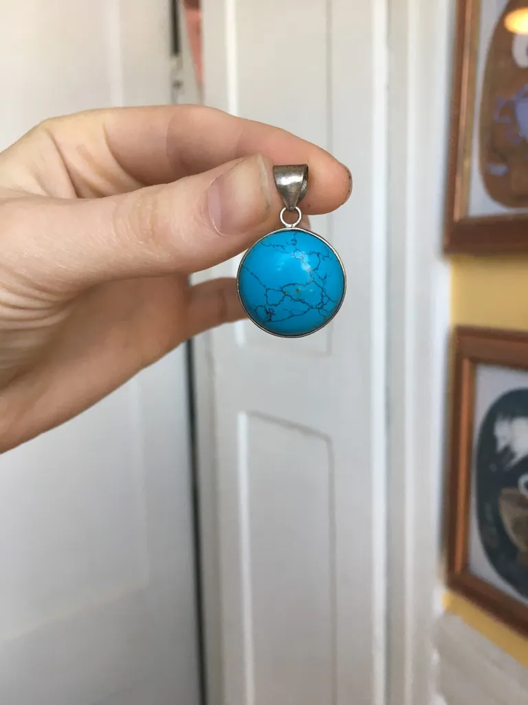 Blue Stone Pendant photo 1