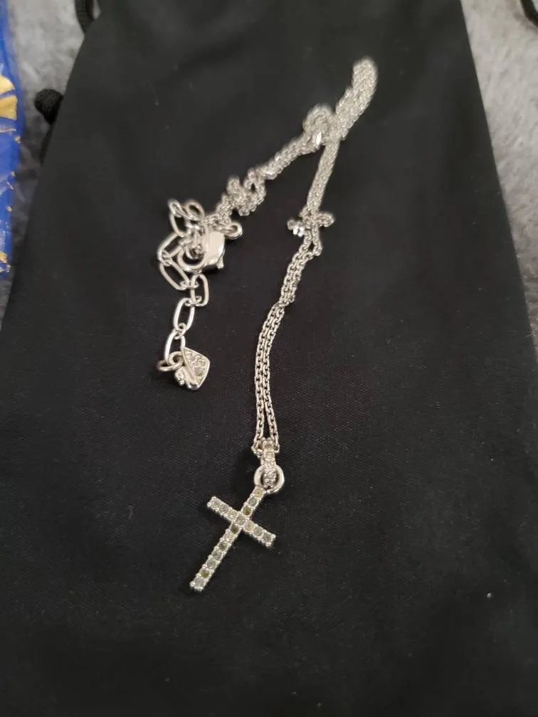 Swarovski Cross Necklace photo 1