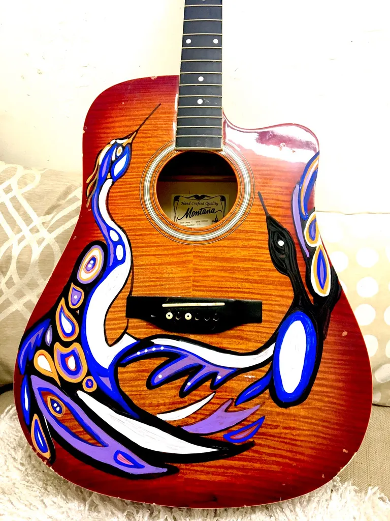 Guitar Art WIP Today... photo 1