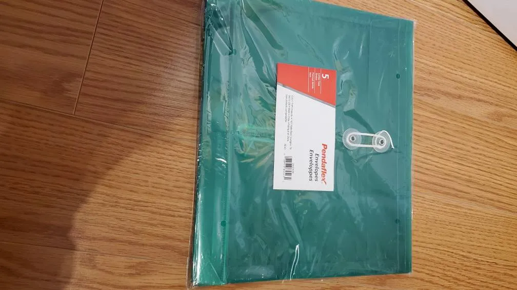 5 Plastic Envelopes photo 1