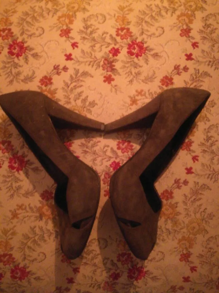Suede Heels photo 1