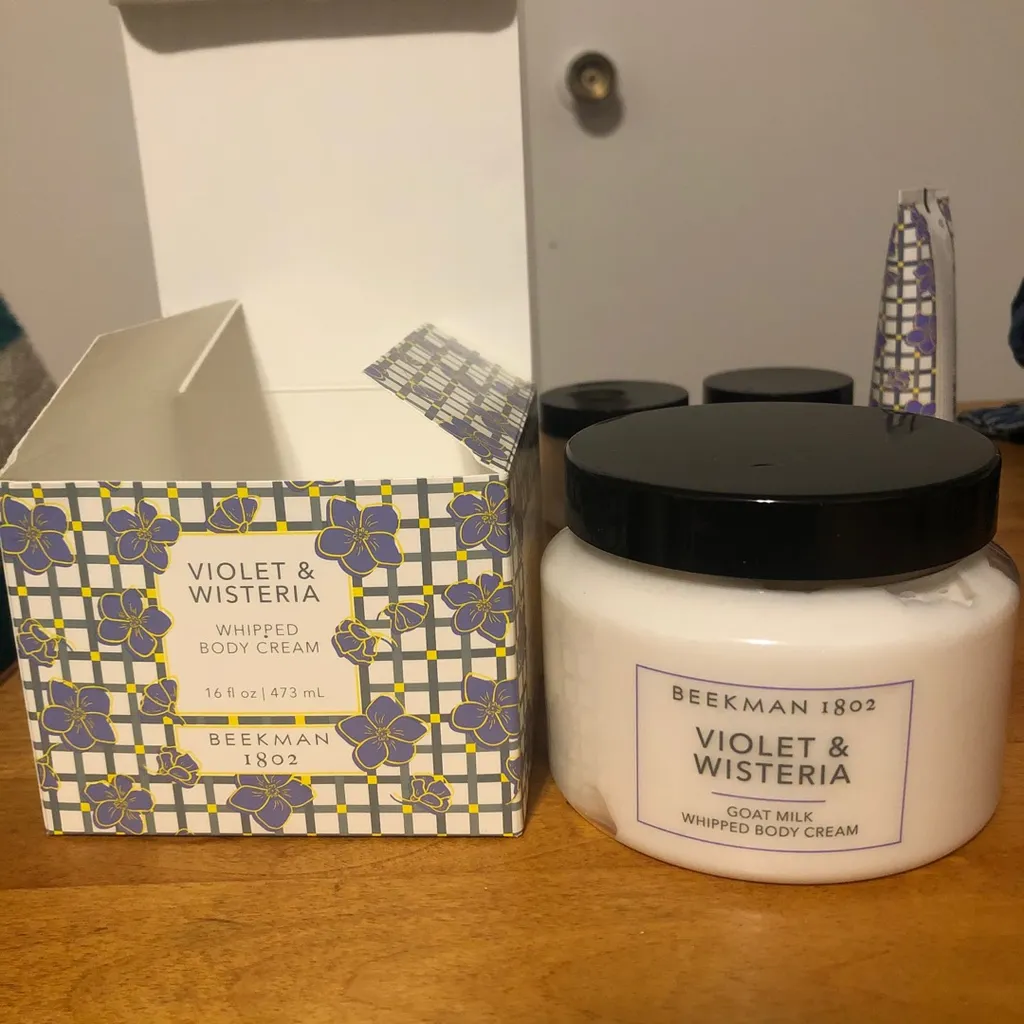 BRAND NEW HIGH QUALITY BEEKMAN 1802 PURE GOAT MILK BODY CREAM photo 1