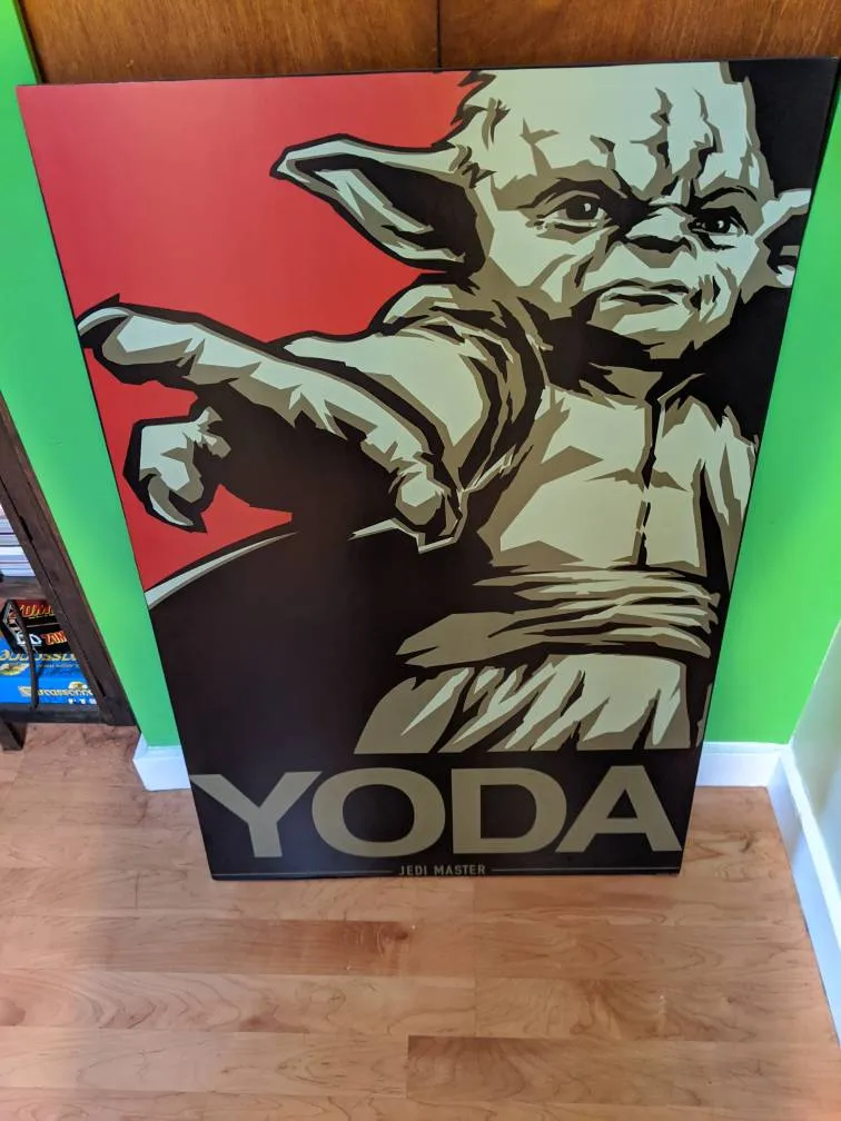 Yoda Poster Mounted photo 1