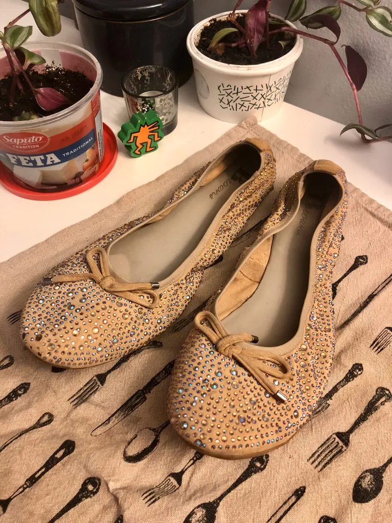 Sparkly Flat Shoes photo 1