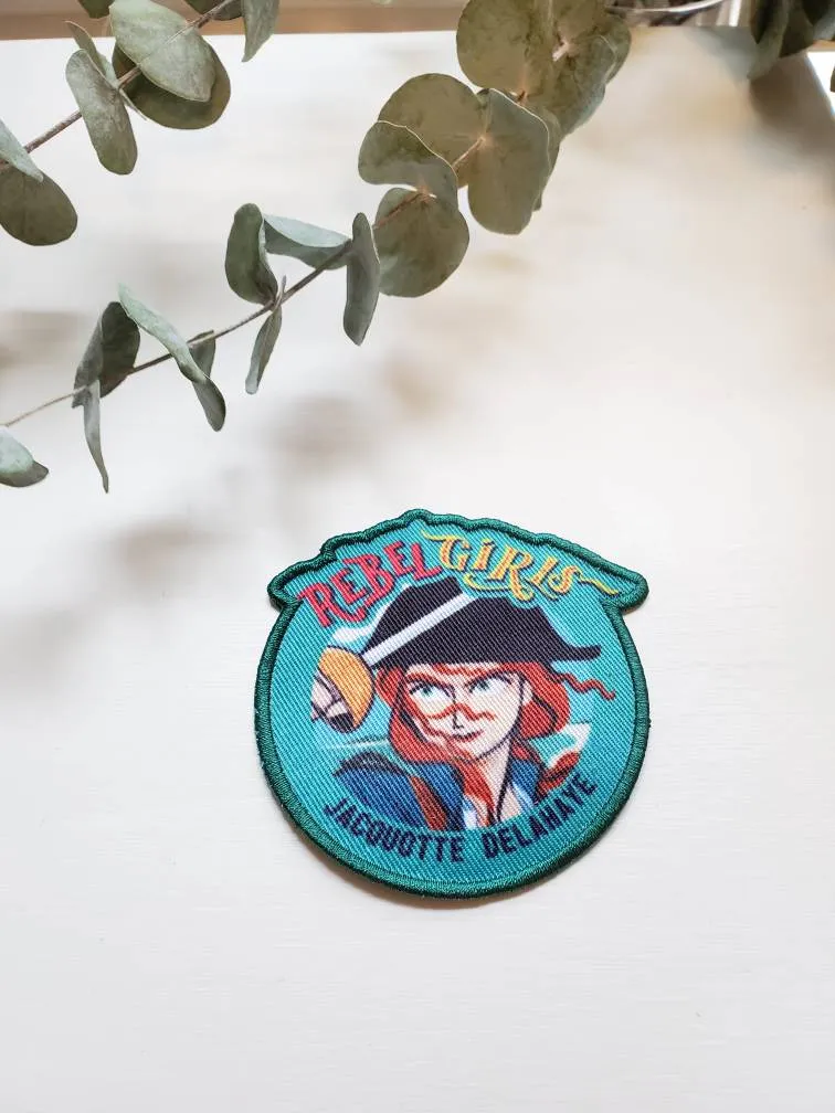 New Rebel Girls Iron On Patch photo 1