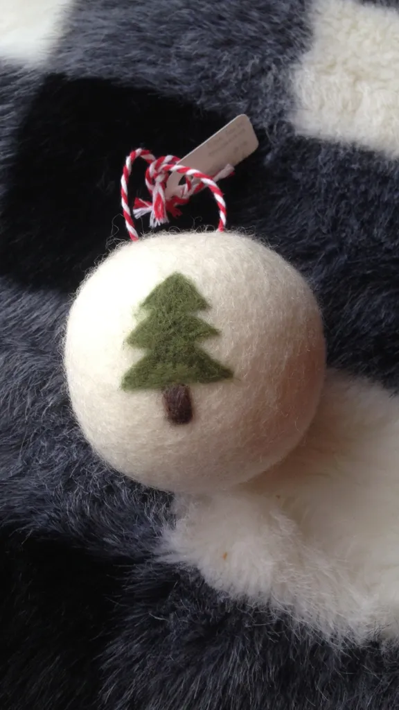 Felt Ball Ornament photo 1