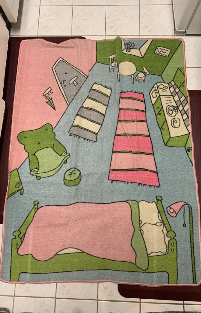 Artsy ikea rug photo 1