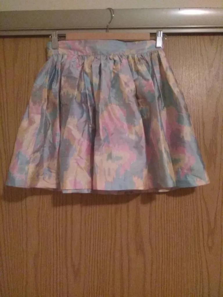 Size S Pastel Watercolor Skirt photo 1