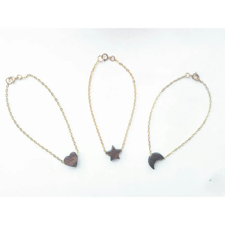 Wood Charm Bracelet photo 1