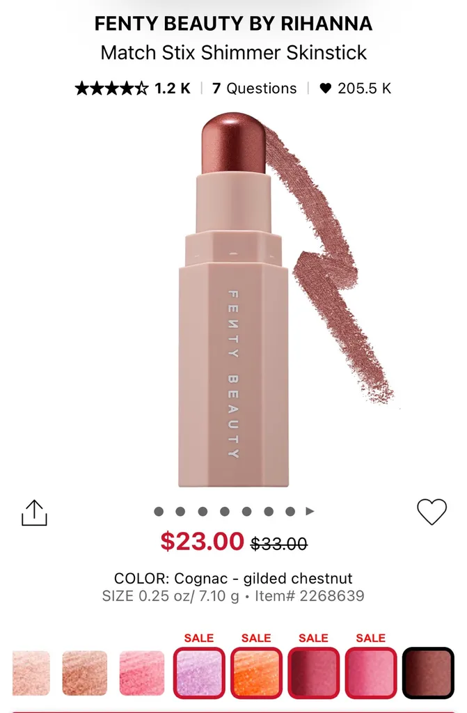 Fenty Shimmer Stick photo 1