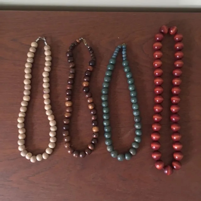 Wooden Bead Necklaces photo 1