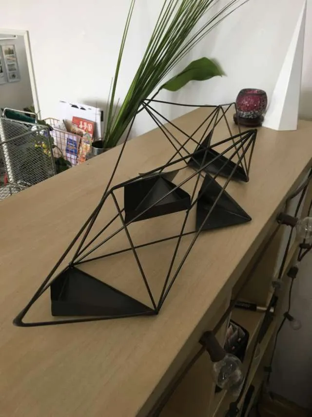 Geometric Tea light Holder photo 1