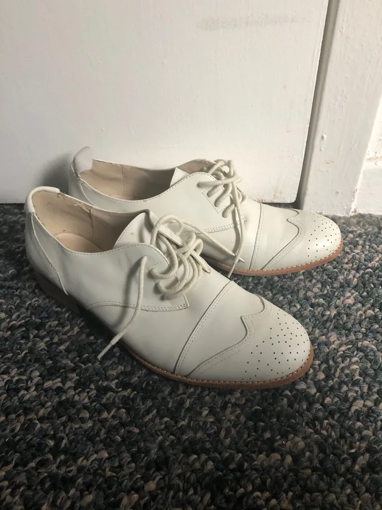 Genuine Leather Oxfords (size 10) photo 1