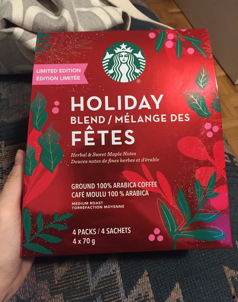 Starbucks Holiday Blend Ground Coffee photo 1