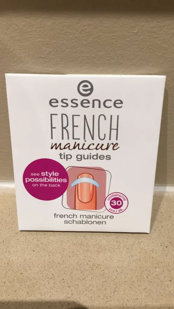 Essence French Manicure Tip Guides photo 1