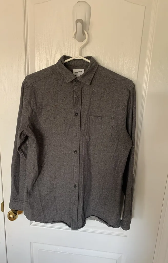 Frank & Oak Button Down Shirt Size Small photo 1