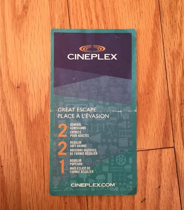 2 Tickets, 2 Drinks, 1 Popcorn! photo 1