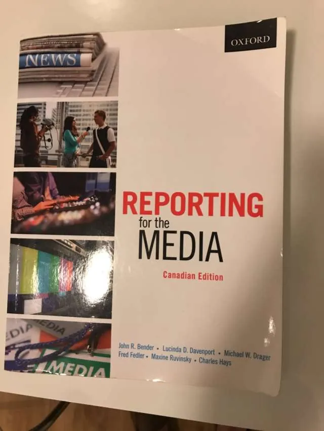 Media/Reporting Textbook photo 1
